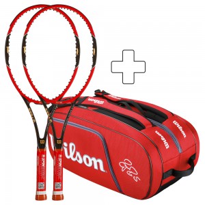 Tennisschläger Wilson Bundle 2x Pro Staff 97S