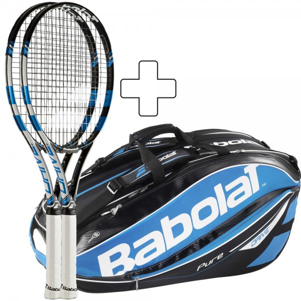 Tennisschläger Babolat Bundle 2x Pure Drive (2015)