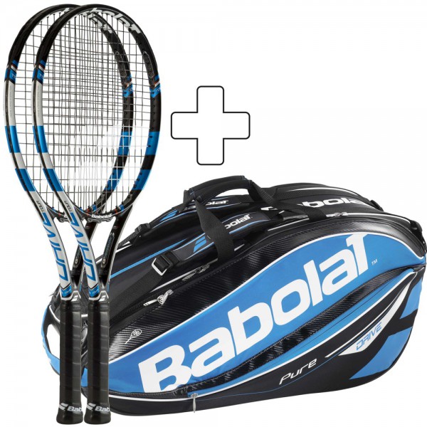 Tennisschläger Babolat Bundle 2x Pure Drive+ (2015)