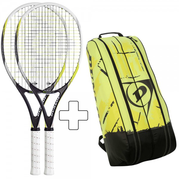 Tennisschläger Dunlop Bundle 2x R6.0 Revolution NT